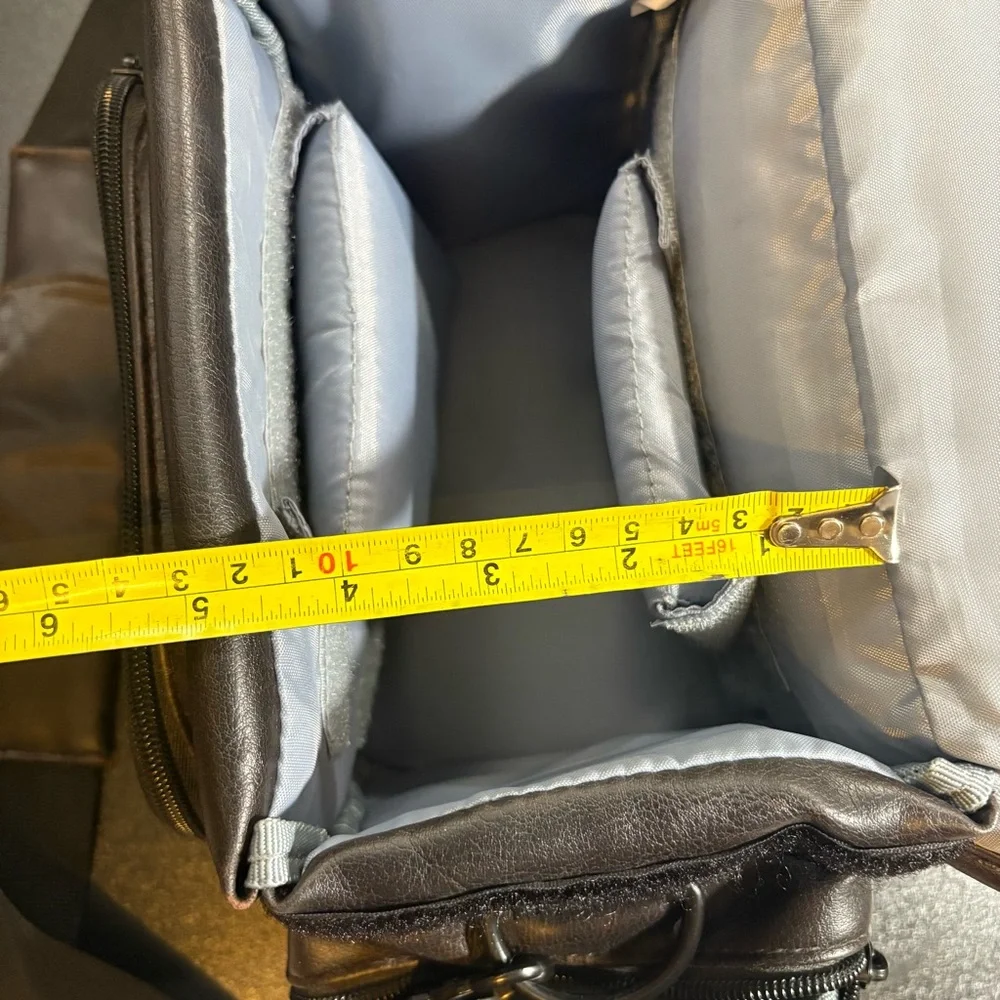 Black and Gray Messenger Bag with‎ Adjustable Strap